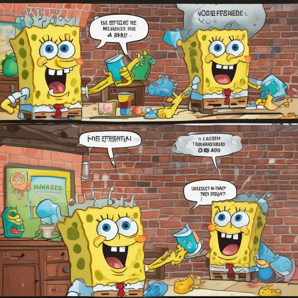 SpongeBob meme about successful marketing
